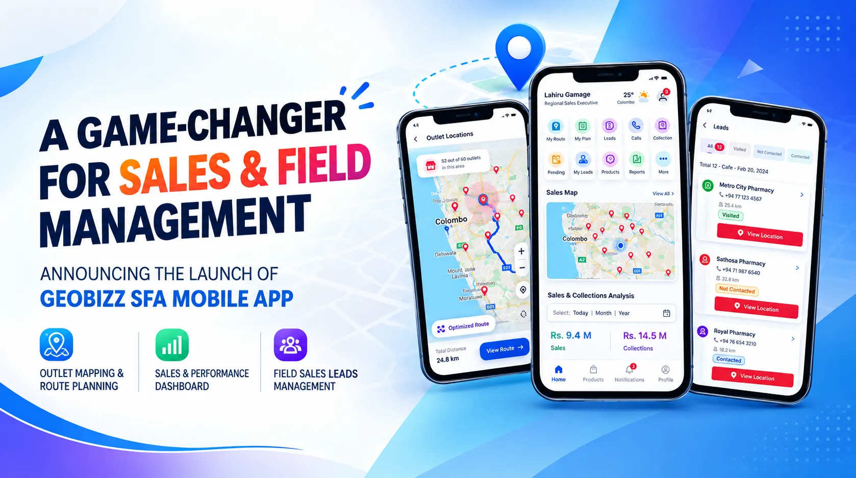 Announcing the Launch of GeoBizz SFA Mobile App
